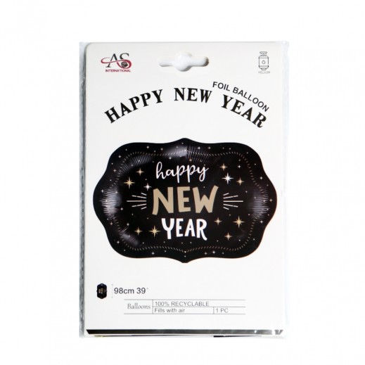 بالون رأس السنة الجديدة 18/45 سم - 10 قطع - يتم التوصيل بواسطة توصيل فاست
