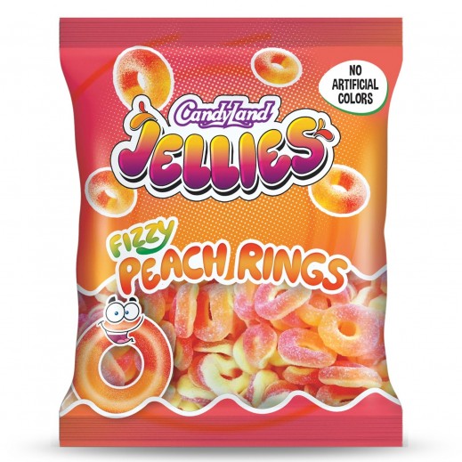 كاندي لاند حلوى جيلي حلقات فوارة 80 جم