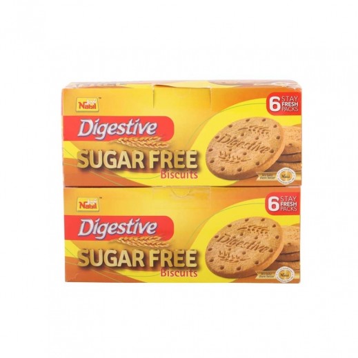 نبيل بسكويت دايجستف خالي من السكر 2 × 250 جم