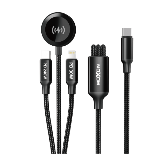 شاحن لاسلكي مغناطيسي للساعات من موكسوم - يتم التوصيل بواسطة توصيل فاست