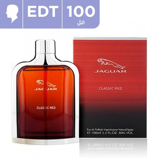 جاكوار - عطر كلاسيك أحمر للرجال 100 مل - يتم التوصيل بواسطة توصيل فاست