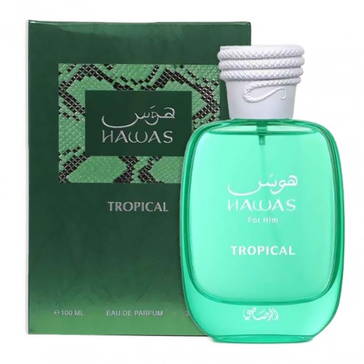 الرصاصي - عطر هوس تروبيكال EDP للرجال ١٠٠ مل - يتم التوصيل بواسطة توصيل فاست
