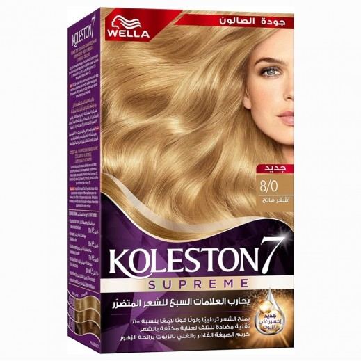 كولستون ناتشورالز أشقر فاتح 8/0