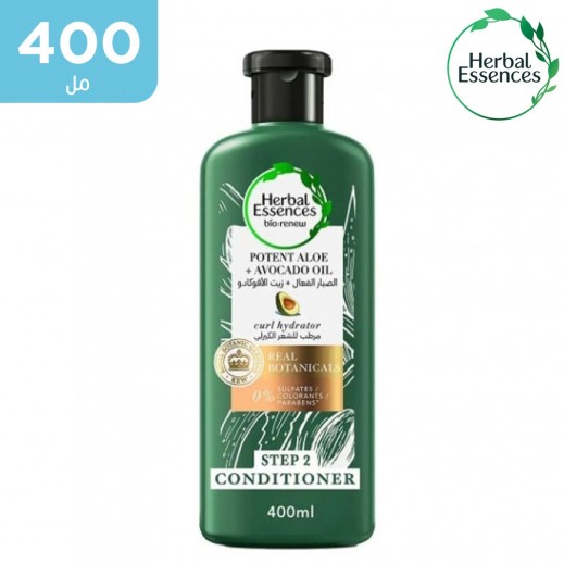 هيربل إسنسز- بلسم بالصبار الفعّال + زيت الأفوكادو (400 مل) - يتم التوصيل بواسطة توصيل فاست