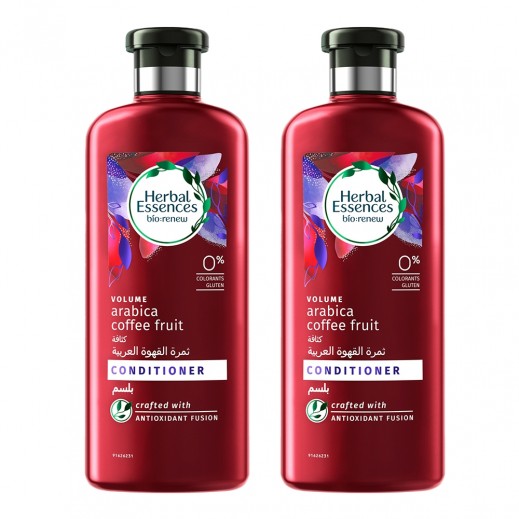 هيربل إيسينسز – بلسم بيو رينيو كثافة بخلاصة ثمرة القهوة العربية 2 × 400 مل