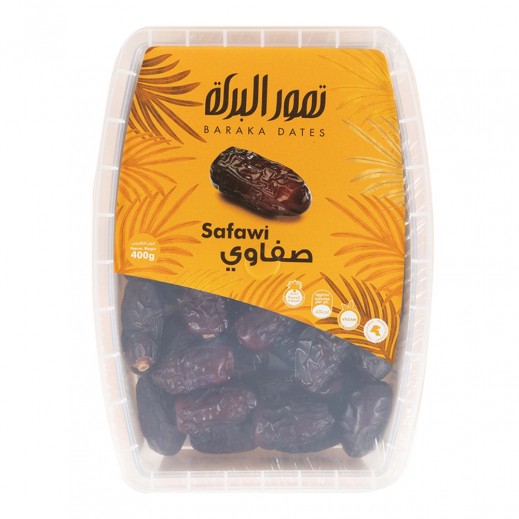 تمور البركة علبة تمر صفاوي فاخر400 جم