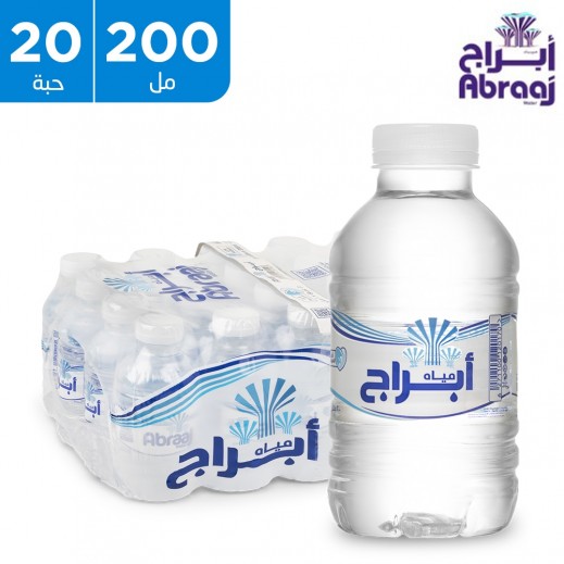 أبراج – مياه شرب نقية 20 × 200 مل - يتم التوصيل بواسطة توصيل فاست