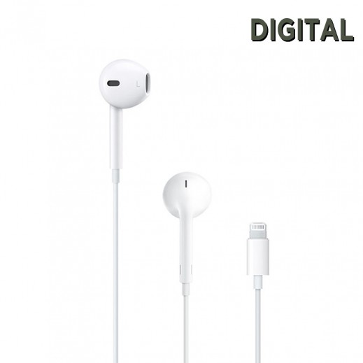 ديجيتال - سماعات أذن بموصل Lightning - يتم التوصيل بواسطة توصيل فاست