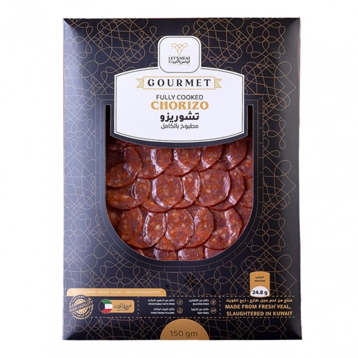 ليتس ميت جورميه تشوريزو مطبوخ بالكامل 150 جم