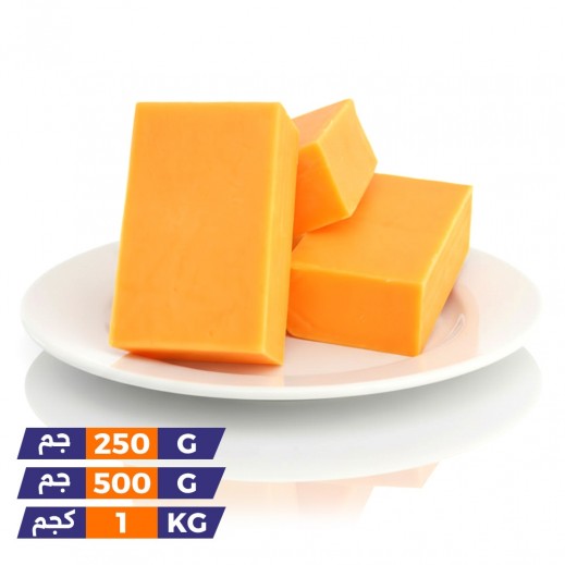 جبنة شيدر صفراء أمريكية خفيفة