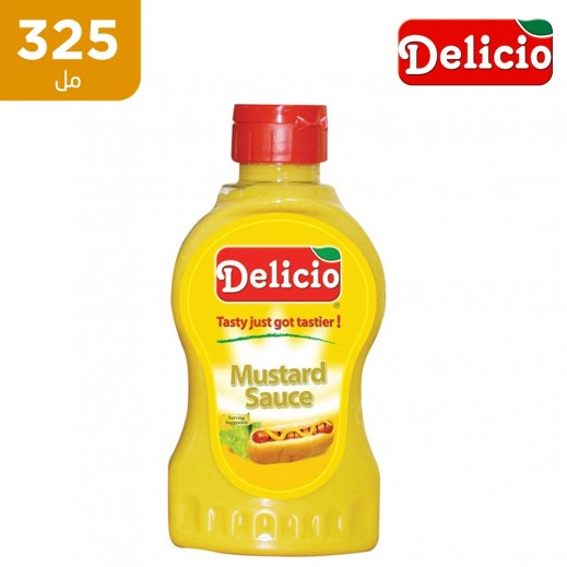 ديليسيو صلصة الخردل 325 مل - يتم التوصيل بواسطة توصيل فاست