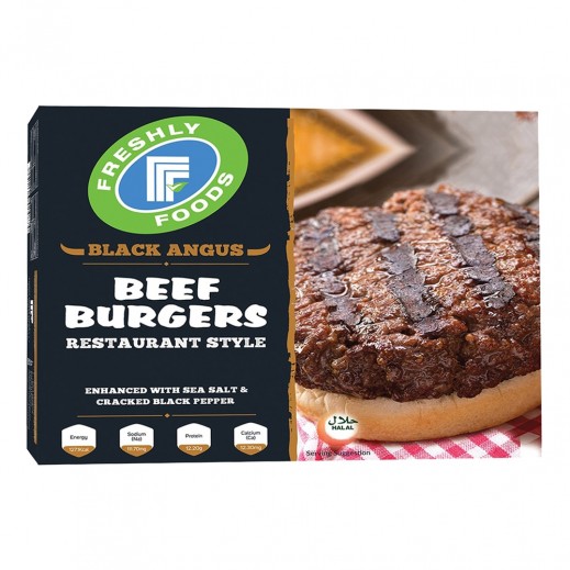 فريشلي - برجر مجمد بلحم الأنجوس الأسود البقري 454 جم