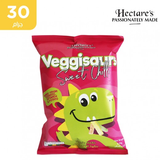 أصابع ديناصورات هكترز النباتيّة بالفلفل الحلو ( 30 جم) - يتم التوصيل بواسطة توصيل فاست