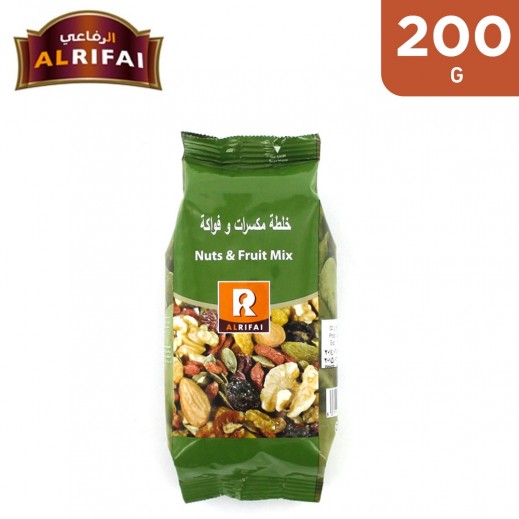 Al-Rifai Nuts and Fruit Mix 200 g | توصيل Taw9eel.com