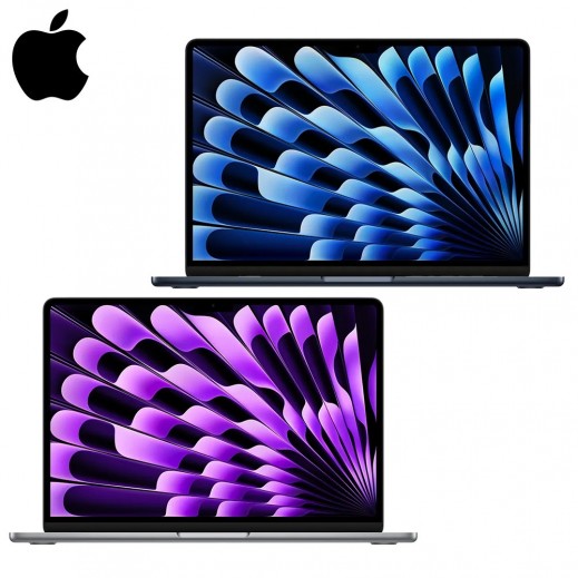 أبل ماك بوك إير 13 بوصة معالج M3 مع قرص SSD بسعة 16 جيجابايت وسعة 1 تيرابايت - رمادى - يتم التوصيل بواسطة  Taw9eel خلال يومين عمل 