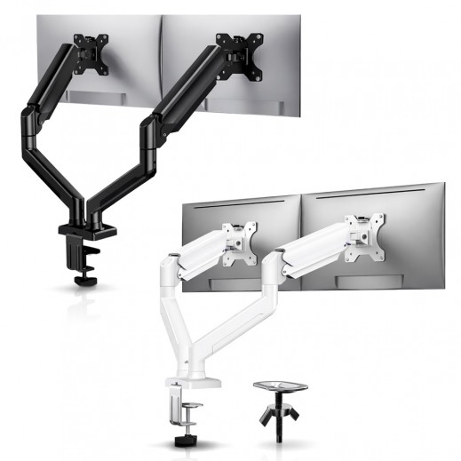 جامفيتي حامل شاشة ثنائي 13-32 بوصة  - يتم التوصيل بواسطة  Taw9eel خلال يومين عمل 