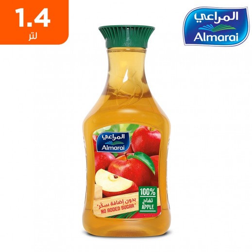 المراعي - عصير تفاح دون سكر مضاف 1.4 لتر - يتم التوصيل بواسطة توصيل فاست