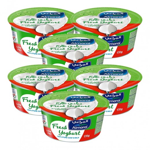 المراعي - زبادي قليل الدسم 6 × 170 جم  - يتم التوصيل بواسطة توصيل فاست