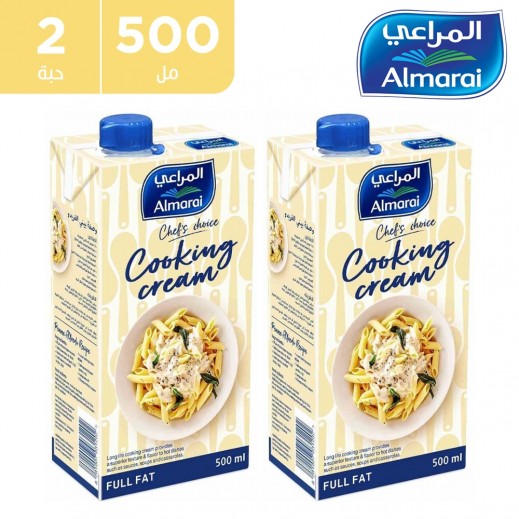 المراعي - كريمة طهي 2 × 500 مل  - يتم التوصيل بواسطة توصيل فاست
