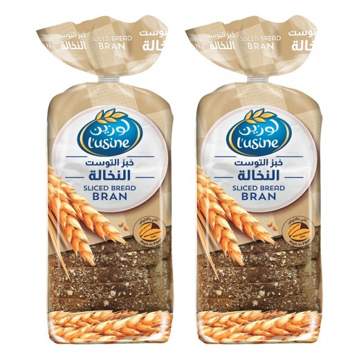لوزين خبز توست النخالة 2 × 615 جم