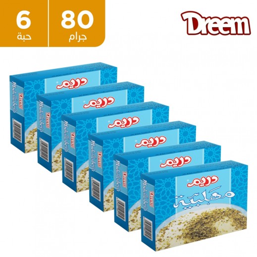 دريم خليط المهلبية بالفانيليا 6 × 80 جم - يتم التوصيل بواسطة توصيل فاست