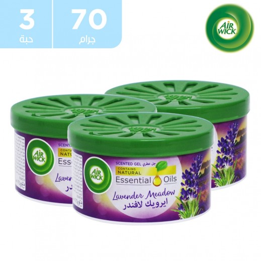 إير ويك – جل عطري برائحة اللافندر 3 × 70 جم