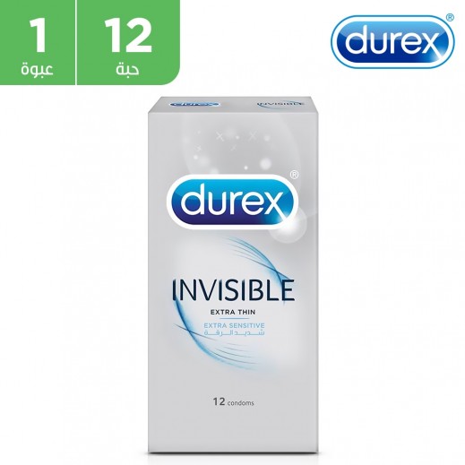 ديوركس - واقي ذكرى رفيع للغاية غير مرئي 12 واقي ذكرى - يتم التوصيل بواسطة توصيل فاست