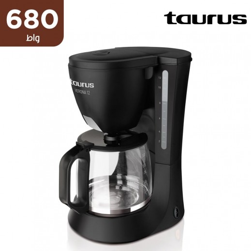 توروس - ماكينة صنع القهوة فيرونا 12 بقوة 680 واط