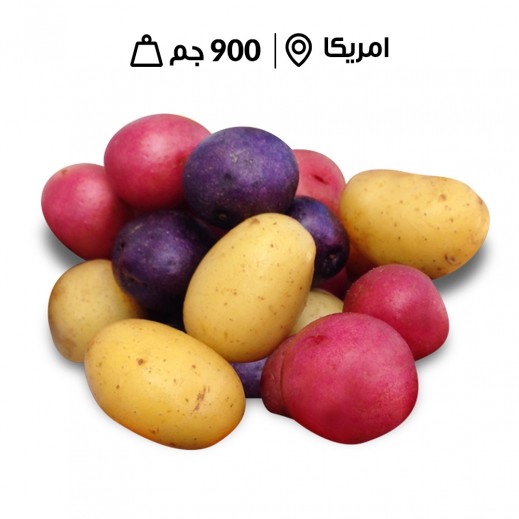 بطاطا ملونة أمريكى طازجة 900 جم