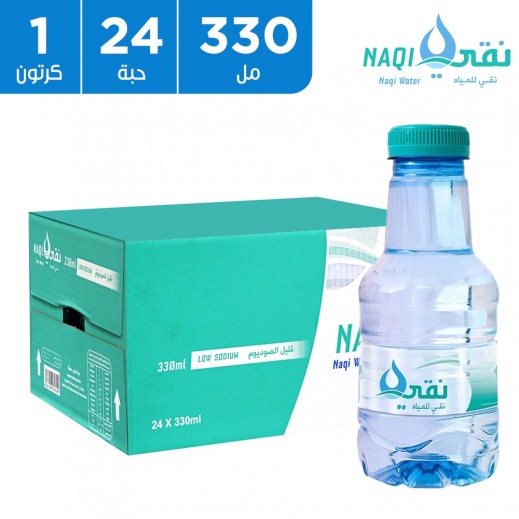نقى مياه شرب قليلة الصوديوم  24 × 330 مل