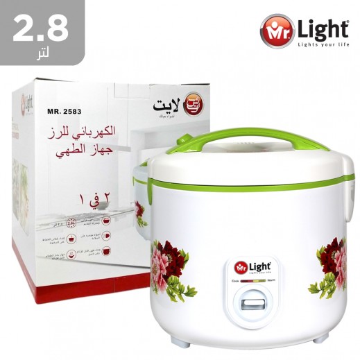  مستر لايت  - طباخ الأرز الكهربائي 2.8 لتر