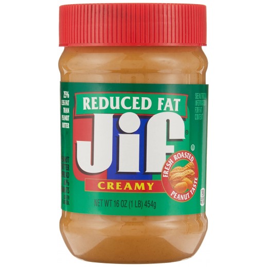 جيف زبدة الفول السوداني الكريمية 454 جم  - يتم التوصيل بواسطة توصيل فاست