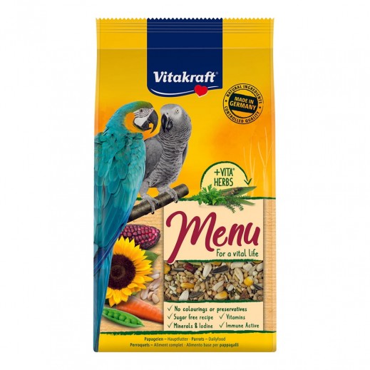 فيتاكرافت منيو فيتال طعام الببغاء 1 كجم