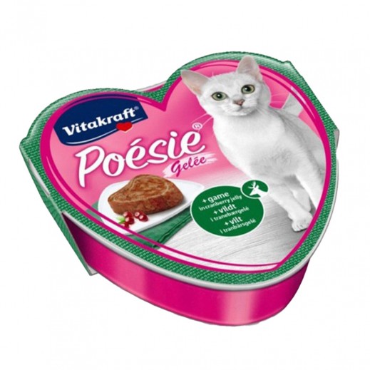 فيتا كرافت بوزي جيلي كرانبيري للقطط 85 جم