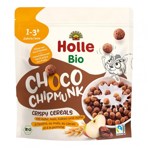 حبوب هوليه المقرمشة بنكهة الشوكولاتة مناسبة للأطفال 1-3 سنوات 125 جم