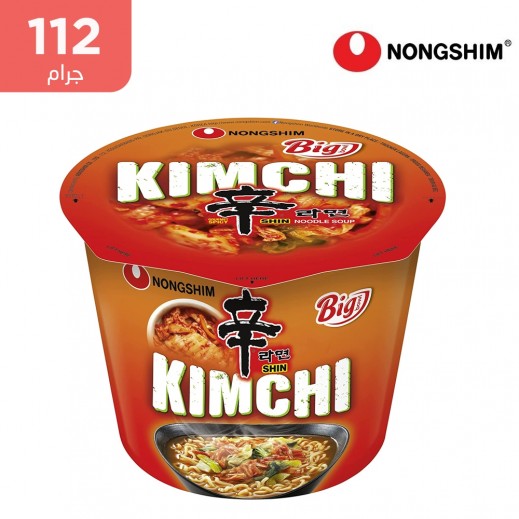نونجشيم نودلز شعيرية مع شوربة الكيمتشي 112 جم - يتم التوصيل بواسطة توصيل فاست