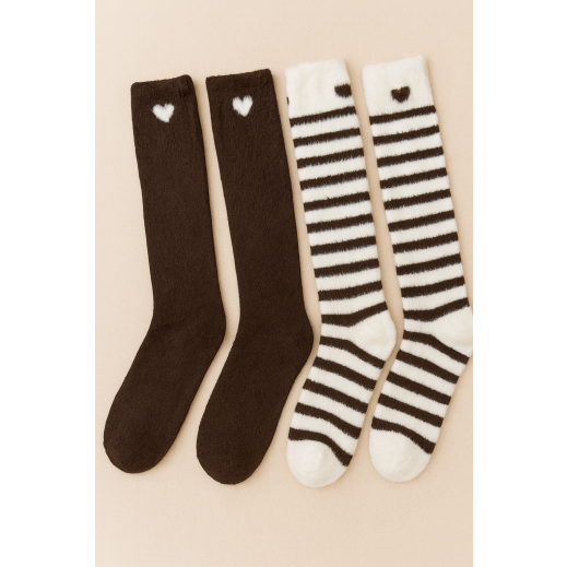 كوبال سوكس - جوارب دافئة ومريحة 36-41 - 2 زوج