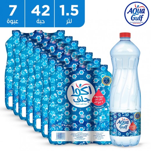 اكوا جلف مياه شرب اكستريم 42 × 1.5 لتر (5 + 2 مجانا)