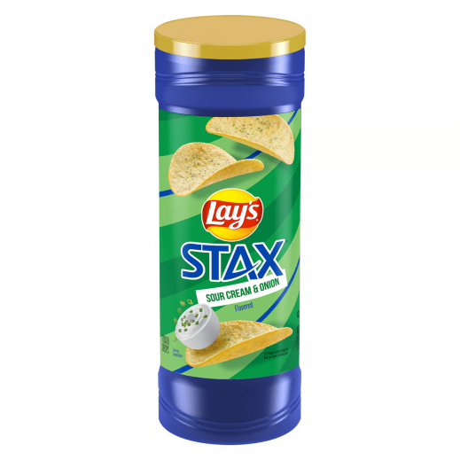 Lay's Stax Sour Cream & Onion Chips 155.9 g