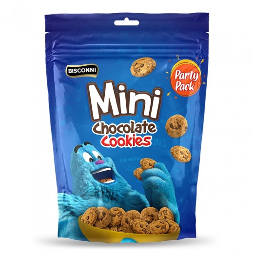 بيسكوني كوكيز ميني برقائق الشوكولاتة 100 جم