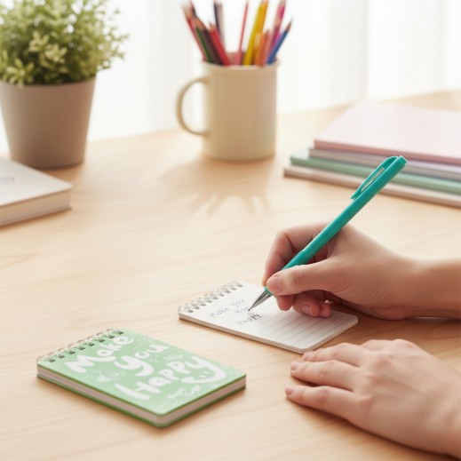 دفتر ملاحظات بألوان متنوعة - 1 حبة