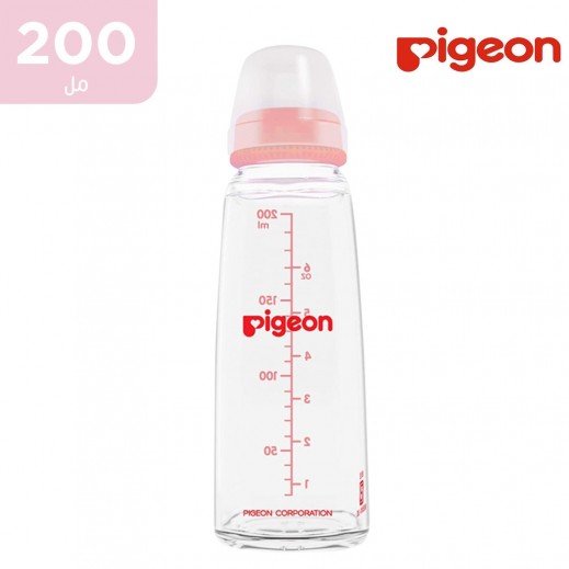 بيجن - زجاجة رضاعة بلاستيك 200 مل الوان متعددة - يتم التوصيل بواسطة توصيل فاست