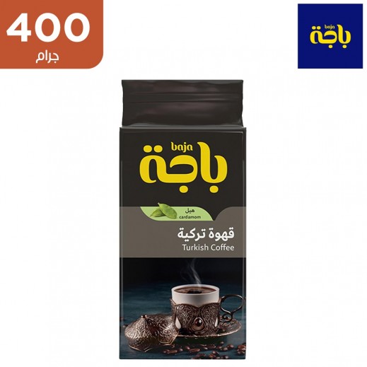 باجة - قهوة تركي بالهيل 400 جم 