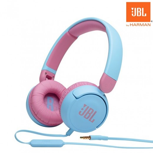 جي بي ال - سماعة رأس سلكية للاطفال JR310 - ازرق