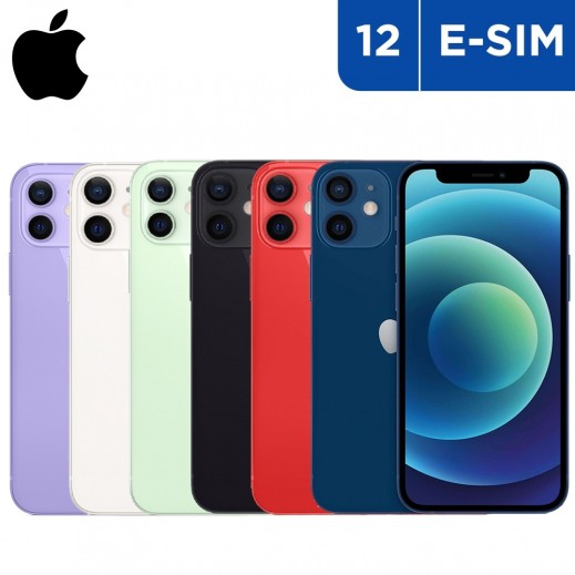أبل – هاتف آيفون 12 5G بشريحة e-sim