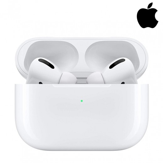 ابل - سماعات اذن لاسلكية مع علبة شحن Magsafe - ابيض