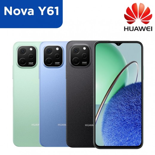 هواوي - هاتف نوفا Y61 الذكي سعة 64 جيجابايت