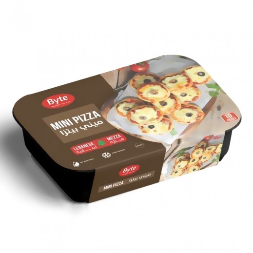 بايت - ميني بيتزا مجمدة 10 حبات