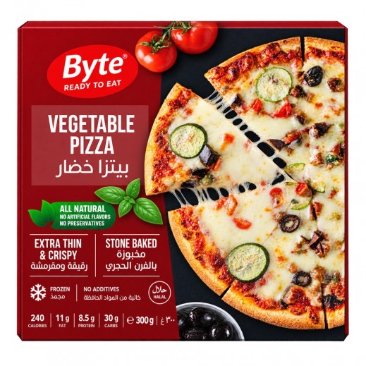 بايت - بيتزا خضار مجمدة 300 جم