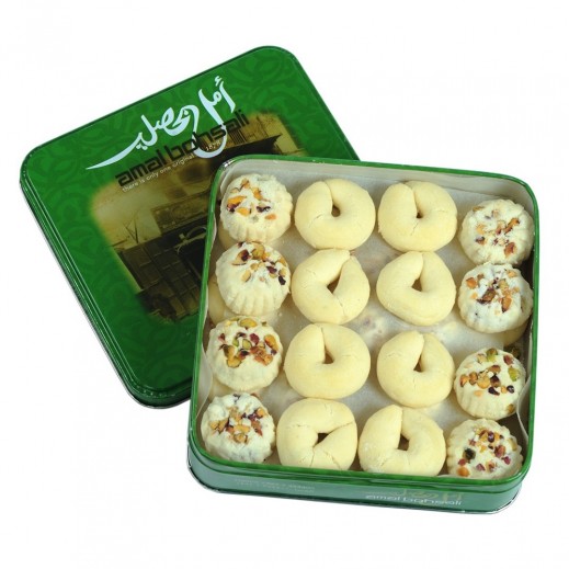 أمل بحصلي غريبة سادة ومع تمر 600 جم